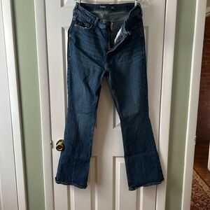 Old navy flare high waisted jeans